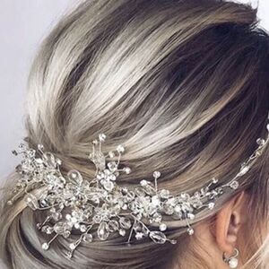 Lot of 2 Bridal Novelties - Ring Bearer and Rhinestone Headband